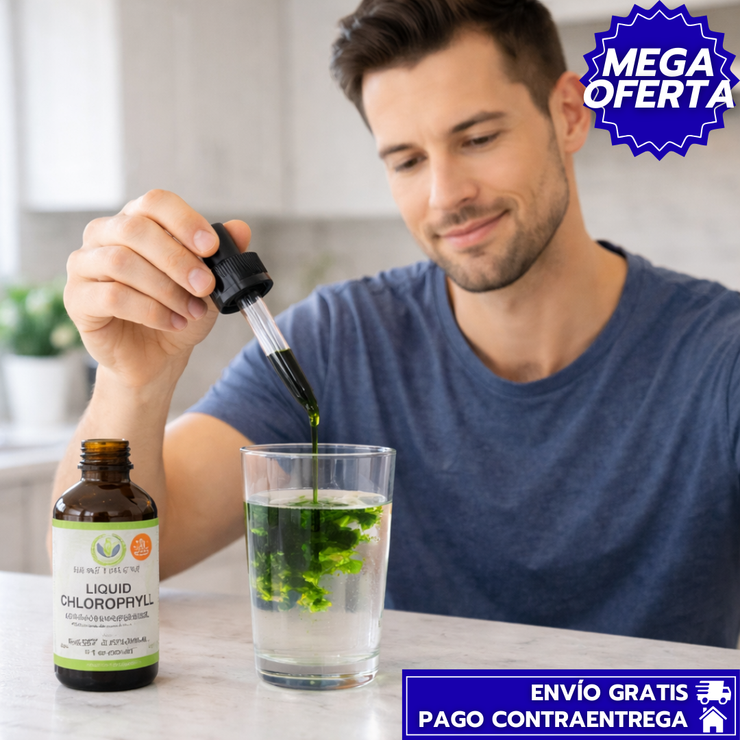 Benevolent™: Gotas de Clorofila Líquida que Desintoxican el Cuerpo y Apoyan la Limpieza Interna Natural