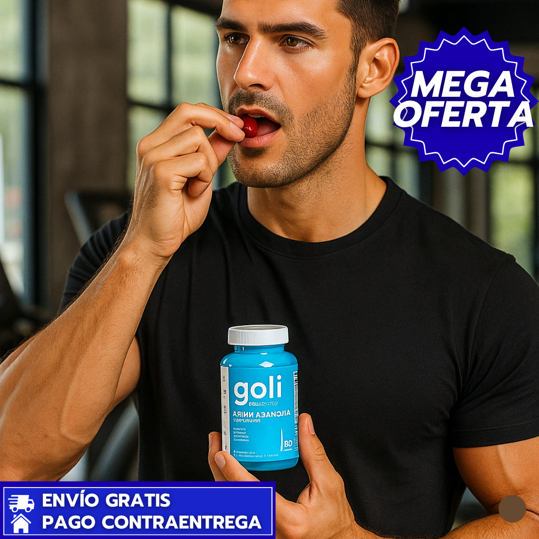Goli™: Gomitas de Ashwagandha que Mejoran la Mente, Suben la Testosterona y Calman el Estrés