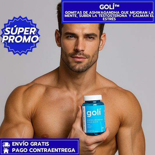 Goli™: Gomitas de Ashwagandha que Mejoran la Mente, Suben la Testosterona y Calman el Estrés