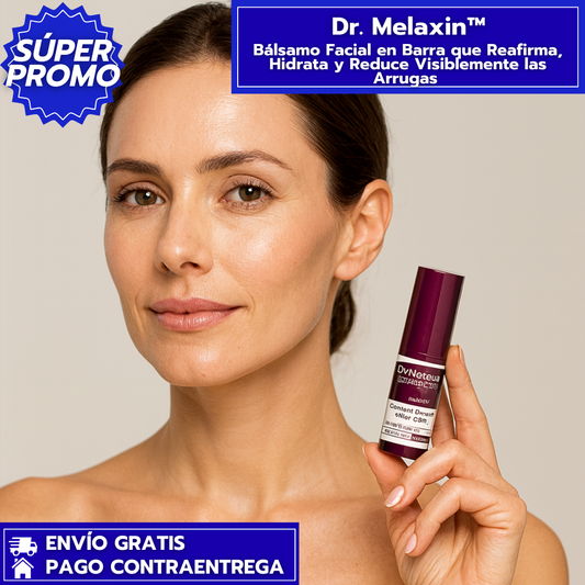 Dr. Melaxin™ Cemenrete Calcium: Bálsamo Facial en Barra que Reafirma, Hidrata y Reduce Arrugas