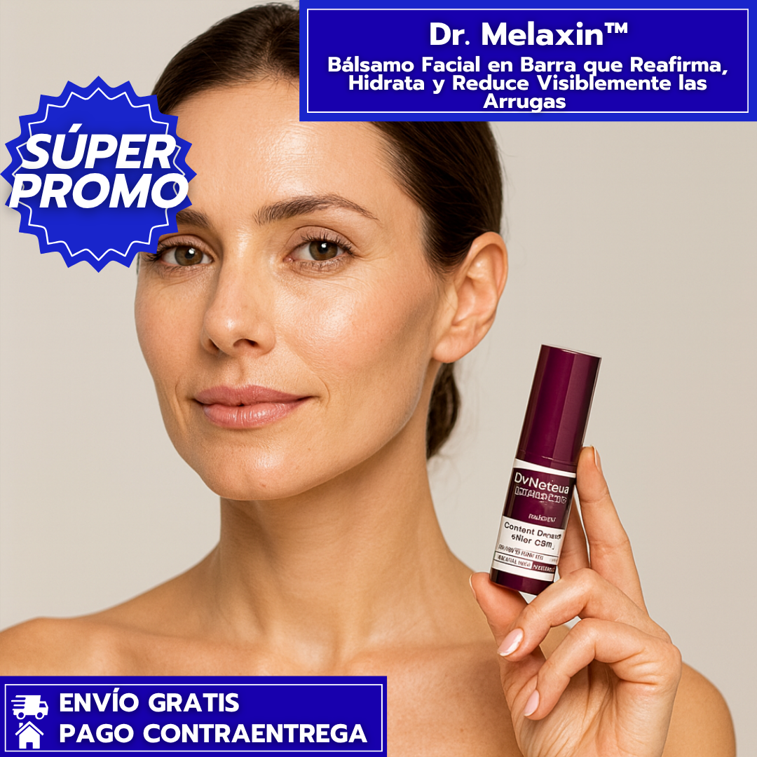 Dr. Melaxin™ Cemenrete Calcium: Bálsamo Facial en Barra que Reafirma, Hidrata y Reduce Visiblemente las Arrugas para una Piel Radiante y Firme